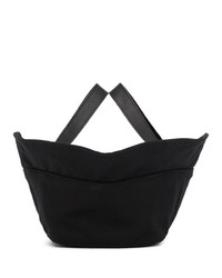 Dheygere Black Double Bucket Tote