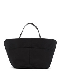 Dheygere Black Double Bucket Tote
