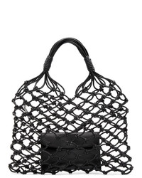 Stella McCartney Black Knotted Tote