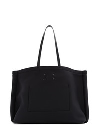 Maison Margiela Black Large Logo Tote