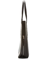 Rick Owens Black Leather Extra Tall Tote