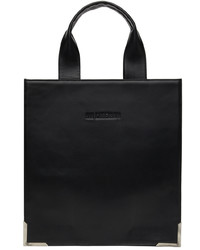 Han Kjobenhavn Black Leather Logo Tote