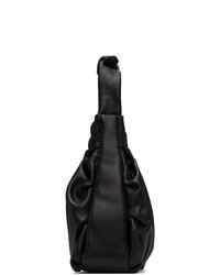 Staud Black Leather Palm Bag