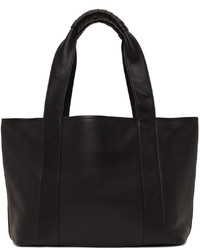 Meta Campania Collective Sagl Black Leather Shiro Tote