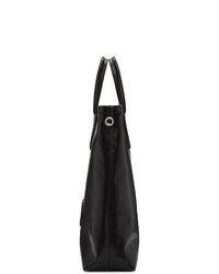 Givenchy Black Leather Tag Tote