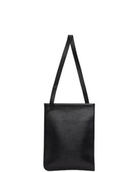 Lemaire Black Leather Tote