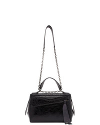 Givenchy Black Medium Crinkled Id Bag