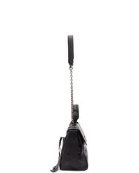 Givenchy Black Medium Crinkled Id Bag