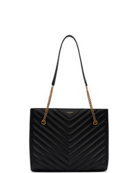 Saint Laurent Black Medium Tribeca Tote