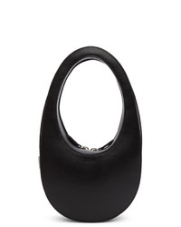 Coperni Black Mini Swipe Oval Bag