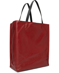 Marni Black Red Large Museo Tote
