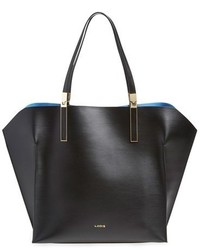 Lodis Blair Collection Lucia Leather Tote Black