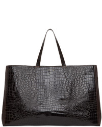 Peter Do Brown Medea Edition Croc Everyday Tote