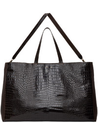 Peter Do Brown Medea Edition Croc Everyday Tote