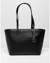 DKNY Bryant Sutton Tote In Black Gold