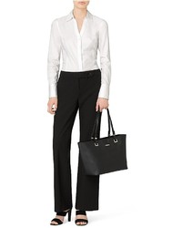 Calvin Klein Scarlett Saffiano Leather Shopper Tote, $199, Calvin Klein