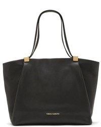 Vince Camuto Carin Top Zip Leather Tote
