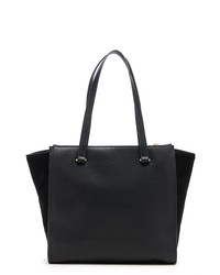 Sole Society Chele 2 Faux Leather Genuine Suede Tote