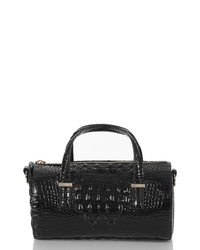 Brahmin Claire Croc Embossed Leather Bag