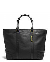 Coach Bleecker Weekend Tote In Pebbled Leather