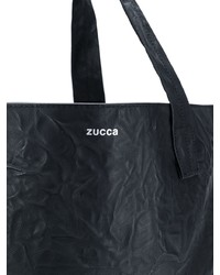 Cabane De Zucca Crinkled Shoulder Logo Bag