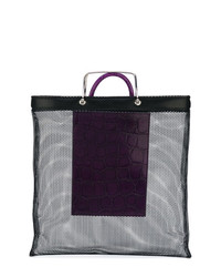 Givenchy Crocodile Effect Mesh Tote