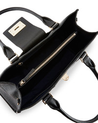 Cole Haan Daphne Saffiano Leather Tote Bag Black