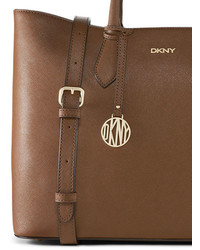 DKNY Saffiano Leather Top Handle Tote