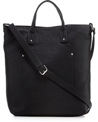 Neiman Marcus East River Unlined Tote Bag Black