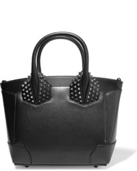 Christian Louboutin Eloise Small Spiked Leather Tote Black