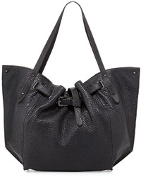 Kooba Eva Leather Tote Bag Black