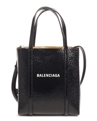 Balenciaga Extra Extra Small Bazar Patent Leather Shopper