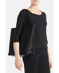 Street Level Faux Leather Pocket Tote