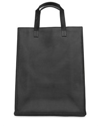 Folding Vegetable Tanned Leather Tote