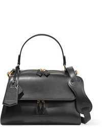 Victoria Beckham Full Moon Small Leather Tote Black