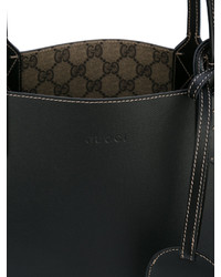Gucci Gg Leather Tote Bag
