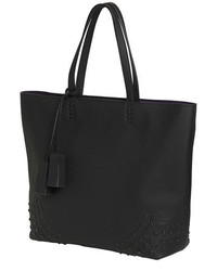 Tod's Grained Leather Tote Bag
