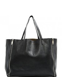 Celine Gusset Leather Tote