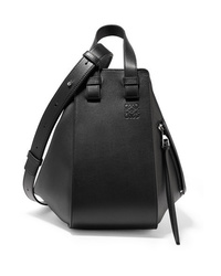 Loewe Hammock Small Textured Leather Shoulder Bag