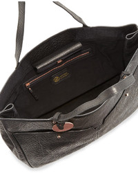 Hayden Harnett Anouk Leather Tote Bag Black