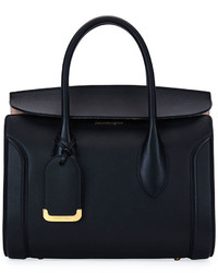 Alexander McQueen Heroine 30 Small Sweet Calf Leather Tote Bag