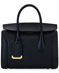 Alexander McQueen Heroine 30 Small Sweet Calf Leather Tote Bag