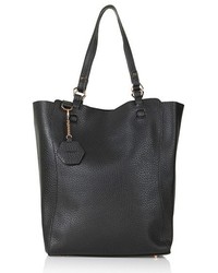 Topshop Hex Faux Leather Tote