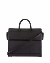 Givenchy Horizon Medium Leather Tote Bag Black