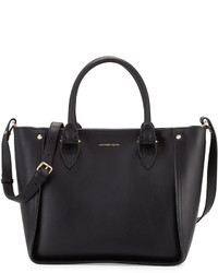Alexander McQueen Inside Out Leather Shopper Tote Bag Black