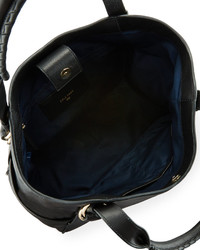 Cole Haan Iris Leather Tote Bag Black