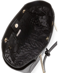 Furla Julia Medium Leather Tote Bag Onyx