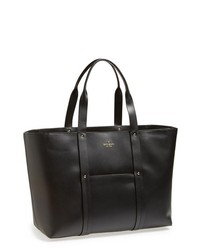 kate spade new york Babe Leather Tote Black