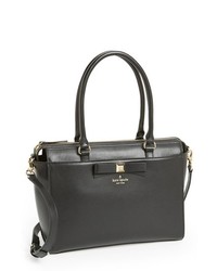 kate spade new york Holly Street Jeanne Leather Tote Black