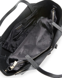 Furla Kawaii L Leather Tote Bag Onyx